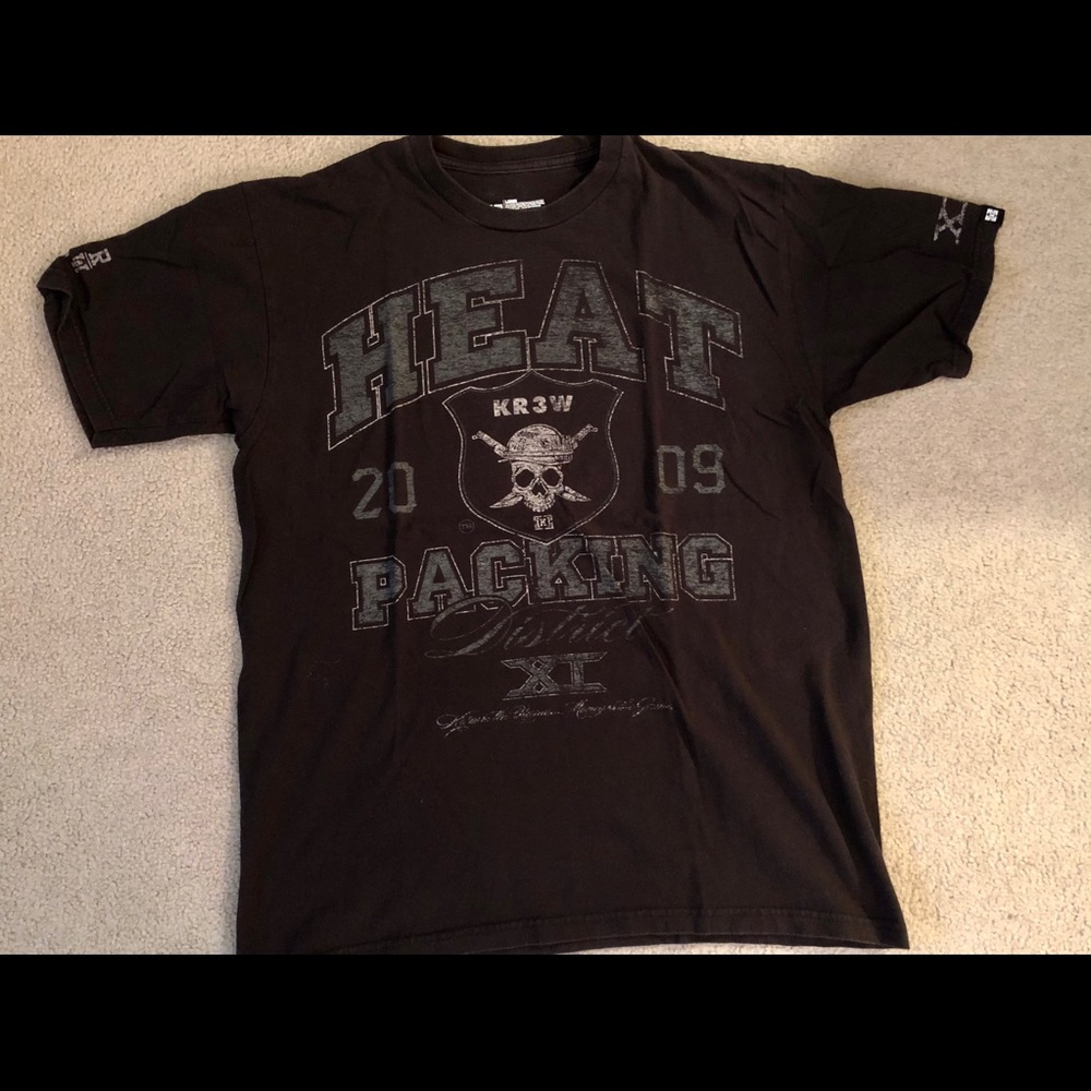 Krew Heat Packing T Shirt Deadstock Vintage